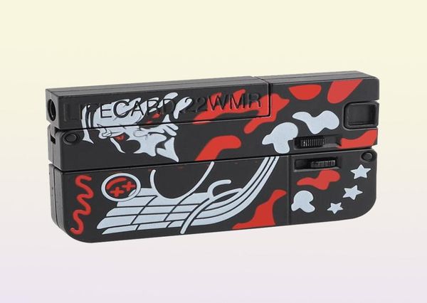 Waffenspielzeug LifeScard Folding Toy Pistol Pistolenpistole mit Soft S Alloy Shooting Model für ADTS Boys Kinder Geschenke fallen DHWX8305447