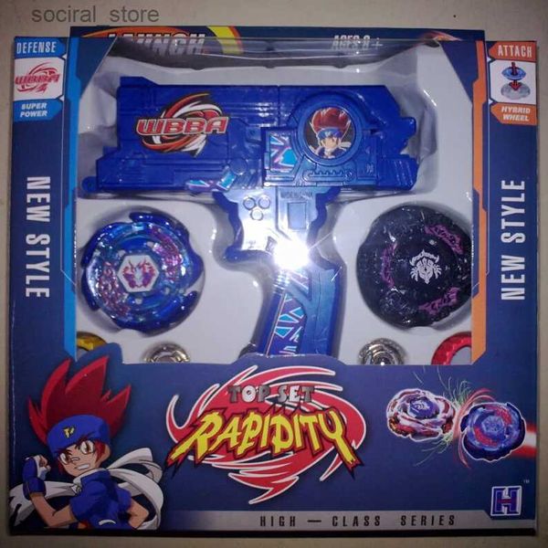 Rotante top b-x toupie scoppiare beyblade top in plastica top in plastica girare giroscopio set fusione in metallo L240402