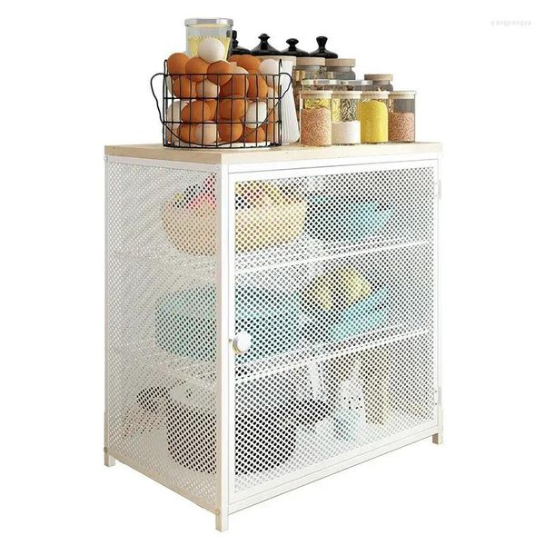 Küchenpackschrank Rack Einzelhandelsschrank für die Aufbewahrung von Gemüseschale und Schale Schachtel Pantry Organizer