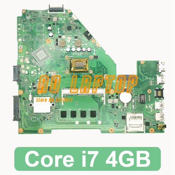 Motherboard für ASUS X550CA X550C X550CC X550 Notebook Mainboard i73537u Intel Core i7 4 GB DDR3 Laptop PC Motherboard 15.6 