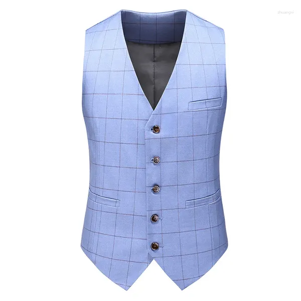 Coletes masculinos masculino de casaco de traje de traje de traje masculino Men e mangueira dos homens da moda de outumn moda cistas de tamanho grande chaleco traje casamento de hombre