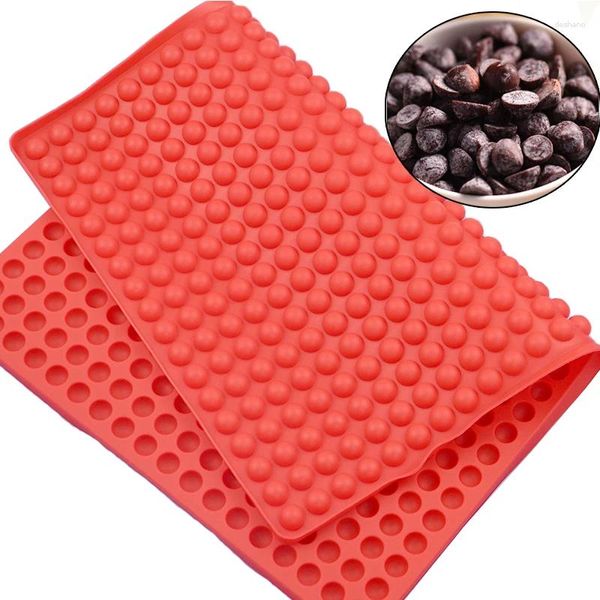 Stampi da forno 468/228 cavità mini rotonde in silicone stampo gocce di cioccolato per cani trattati stampi per gelatina ganache