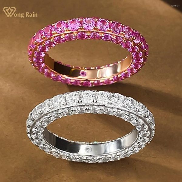 Кластерные кольца Wong Rain 18k золота с золотой.