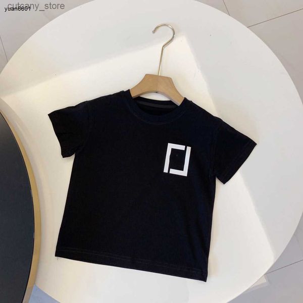 T-shirt popolari per bambini magliette Minimal Design Boys Times Times 90-150 Cm Designer Abiti per bambini Girl di alta qualità ragazza Short Seve Summer Cotton Kids Kids Tees 24Feb20 L46