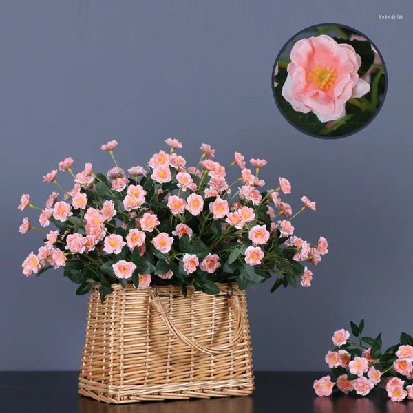 Dekorative Blumen 1PCS Pfingstrose Rose künstliche Heimhochzeit Hochzeit gefälschte Pflanze für Dekoration Accessoires