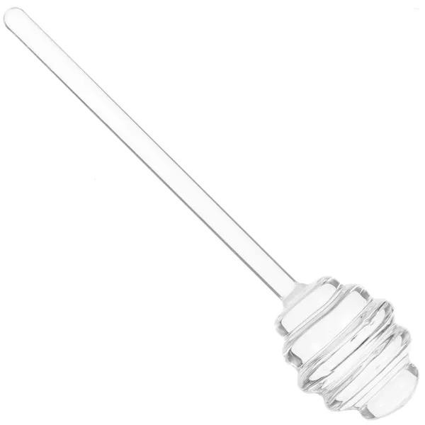 Colheres de colheres Honey Pot Spirrador resistente ao desgaste do liquidificador portátil Recipiente de agitação da haste prática