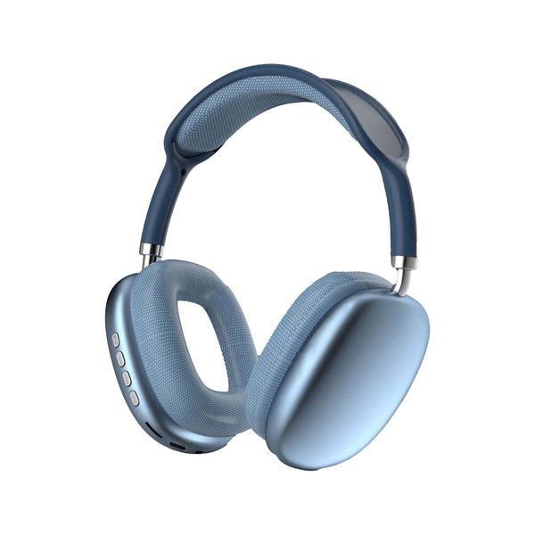 6t P9 Pro Max Wireless Over-Ear Our Bluetooth Affari regolabili Bluetooth Active Annullatura del suono stereo HIFI per il lavoro di viaggio 818D