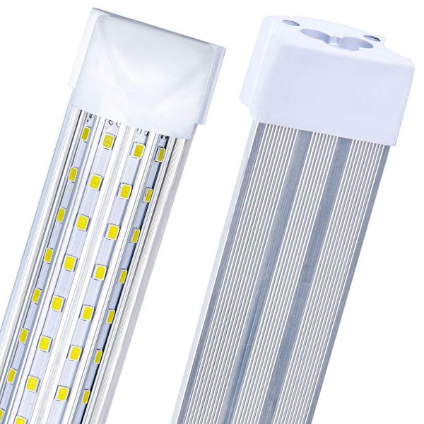 LED-Röhrchen 20pcs U-förmig 2ft 3ft 4ft 5ft 6ft 8 Fuß Kühlertür T8 Integrierte 4 Seiten Leuchten Vorlage in USA Drop-Lieferbeleuchtung Dhudj