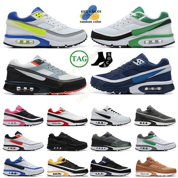 Cushion Running Shoes BW Sapatos OG tênis masculino clássicos femininos Lyon branco Pure Platinum Pérsia Violet Light Bone Designer Trainers Sports Sports