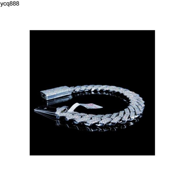Designer best -selling personalizado diamante cravejado de moda unissex pulsetas de cadeia de tênis para venda de exportador indiano