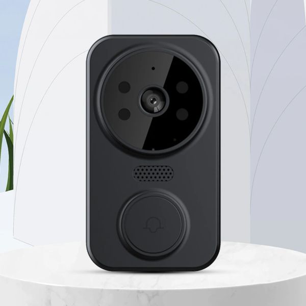 Дверные звонки интеллектуальные визуальные дверные звонки HD камера беспроводная Wi -Fi Дверной звонок камера ночное видение управление приложением для домашнего квартирного офиса больницы