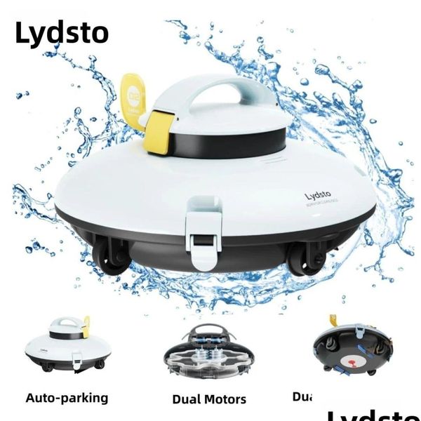 Vakuum Lydsto Nordless Roboterpool Reiniger matisch Schwimmvakuum Wireless Roboter für -Parkieren 240322 Drop Lieferung Hausgarten Housek OTJSD