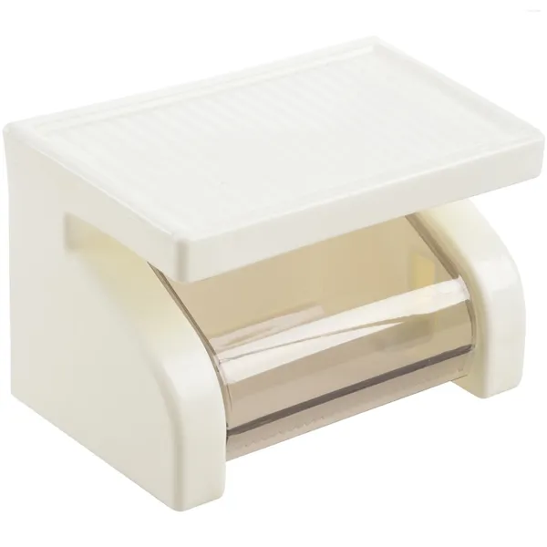 Dispensador de sabão líquido Papel de papel higiênico à prova d'água Caixa de suporte de tecido de laminação com banheiro de prateleira