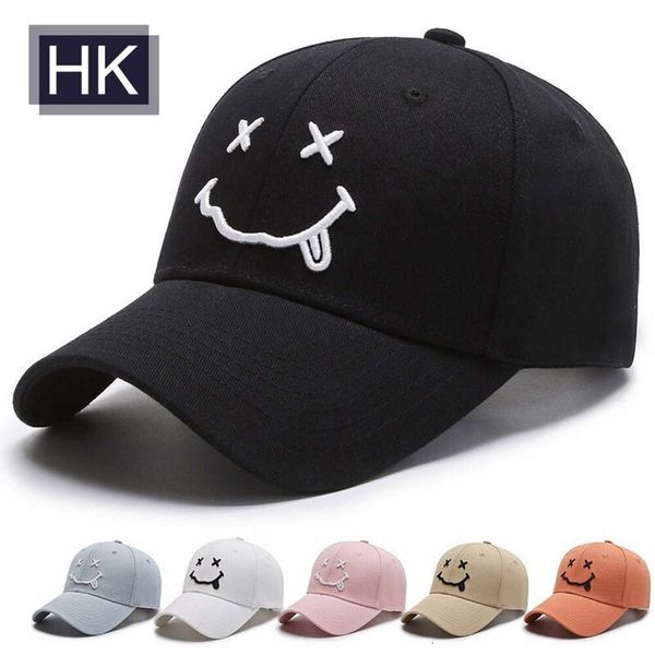 Carino sorridente sorridente baseball casual di moda casual maschile edizione coreana edizione solare protezione solare sun ombrellone semplice e versatile cappello 62