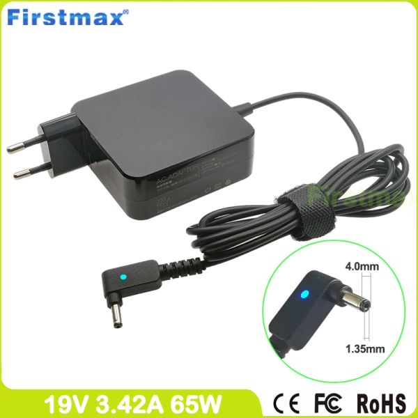 Адаптер 19V 3.42a Зарядное устройство для ноутбука AC Power Adapter для Asus vivobook max a541uj k441uv r541uv x541uj r541uj k510uq k540ua a405ua