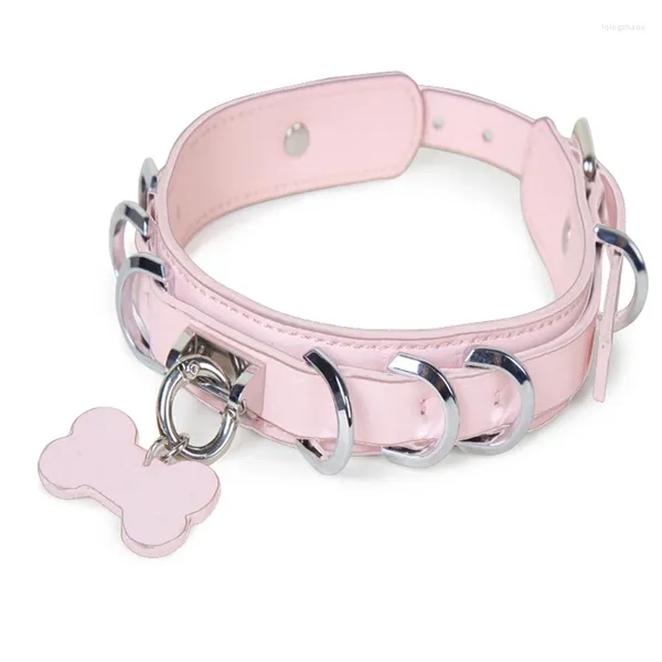 Collari per cani Collar Collana personalizzata Name DAPPATE DECATE COPPIA INCOLATO Accessori per uomini in pelle genuina