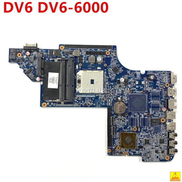 Placa -mãe usada para HP Pavilion DV6 DV66000 Prainboard 650852001 650852501 Placa -mãe de laptop 100% totalmente testada