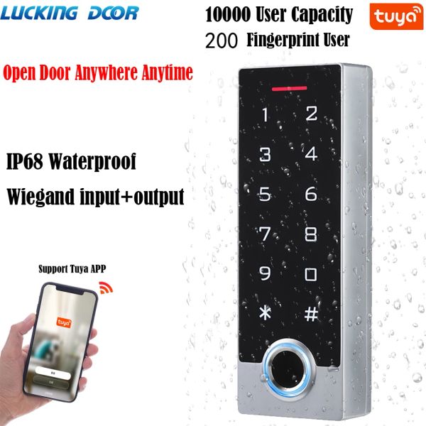 Комплекты Wi -Fi Tuya App Door Lock Отпечатка отпечатка отпечатков