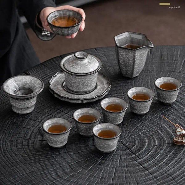 TEAREWS STIPS ACESSÓRIOS PORTÁVEIS DO TERMATELAÇÃO Conjunto de chá de chaleira Cerimônia chinesa de porcelana Wasserkocher para fabricar ab50ts