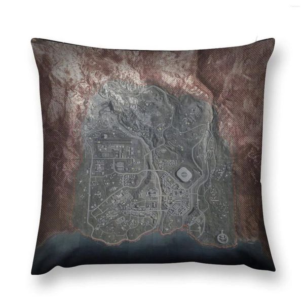 Подушка треска Warzone Map Decorative S для роскошного дивана