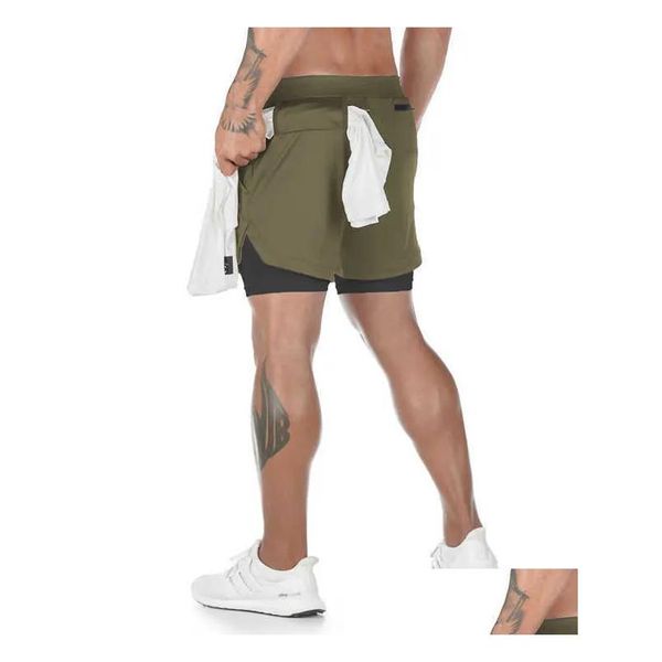 Shorts masculinos novos textos de faixa lemen yoga cames calças de ginástica respirável com toalhas de toalhas soltas correndo s curto limão de alta qualidade dro otu1y