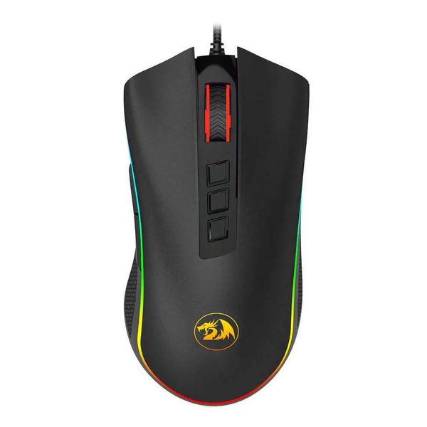 Topi Redragon M711 RGB USB Wired Gaming Mouse 10000 DPI 9 pulsanti Programmabile Ergonomico per computer PC Gamer275E2484994 DROP DELL'OTQSV