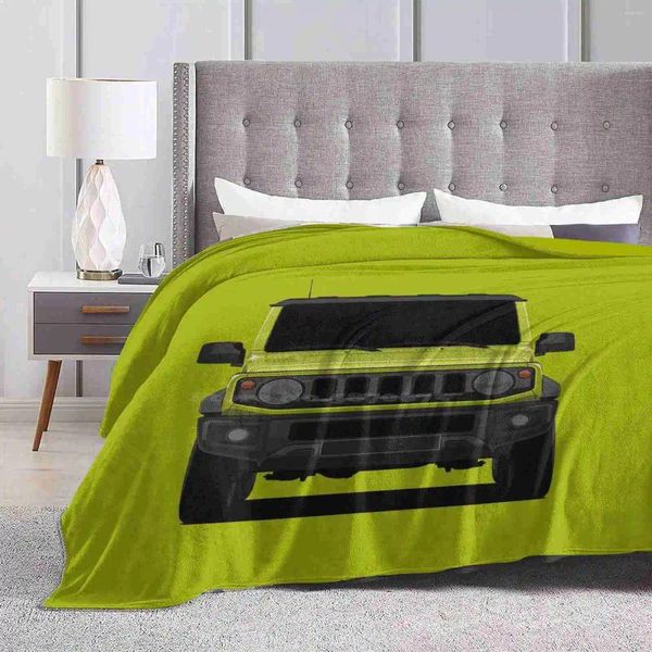 Cobertores Jimny Bobert Soft Warm Throw 4WD Off Road Automotive Japan 2024 4x4 SUV Caro fofo