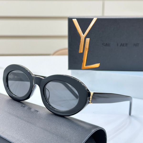 SL M 40 Blaze Sunglasses Мужские французские дизайнерские дизайнеры женских солнцезащитных очков логотип y емкость