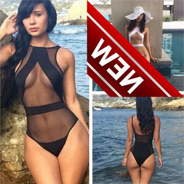 Toptan Wholesale 2024 Yeni Moda Tasarımcısı Seksi Bikini Setleri Ucuz Yaz Bankası S Siyah Tek Parça Kadın Seksi Monokini Vintage Suit Mayo