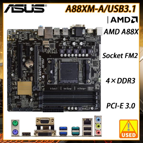 Placas -mãe Asus A88XMA/USB3.1 Placa -mãe AMD A88X SOCKE