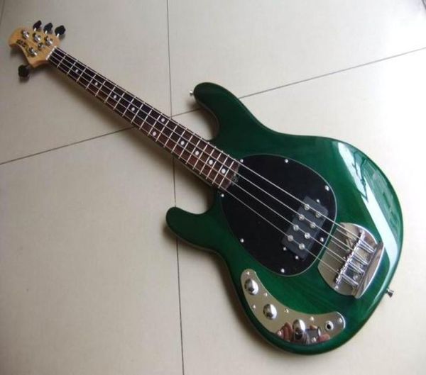 Ganz neuer linkshänder 4 String Elektro -Bass -Gitarren -Musiker Bass -Gitarre in Green 1108139872248