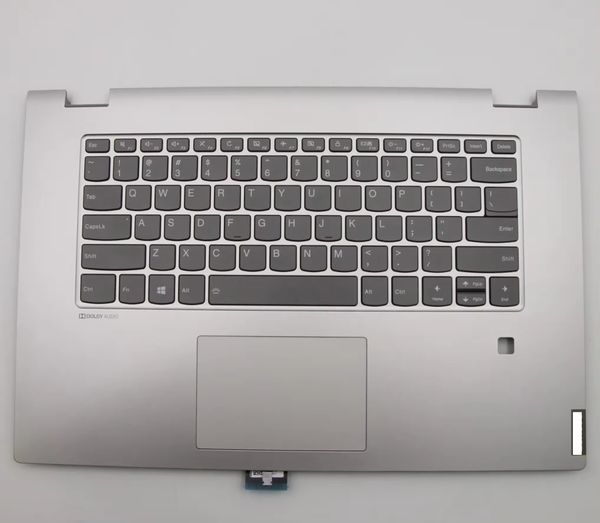 Peças de reposição de laptop C com teclado e touchpad para IdeaPad C340-15IWL C340-15IML C340-15IIL 5CB0S17702