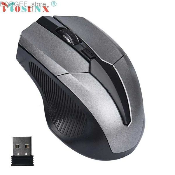 Topi Wireless Mouse USB Ricevitore 2019 Nuovo Mice da 2,4 GHz PC a cordone ottico PC a cordone calda Vendita di regali di alta qualità 21 settembre 2018 Y240407