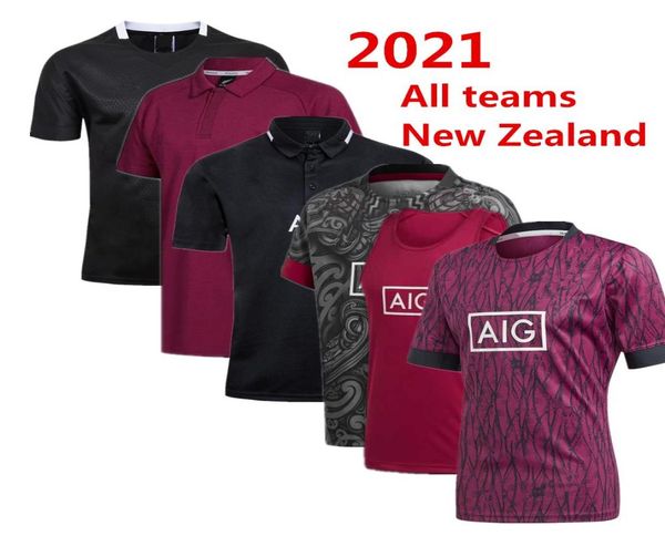 New Style 2021 2022 todas as equipes em casa fora Super Rugby Jersey League camisa esportiva casual rugby pólo 4xl 5xl5953090