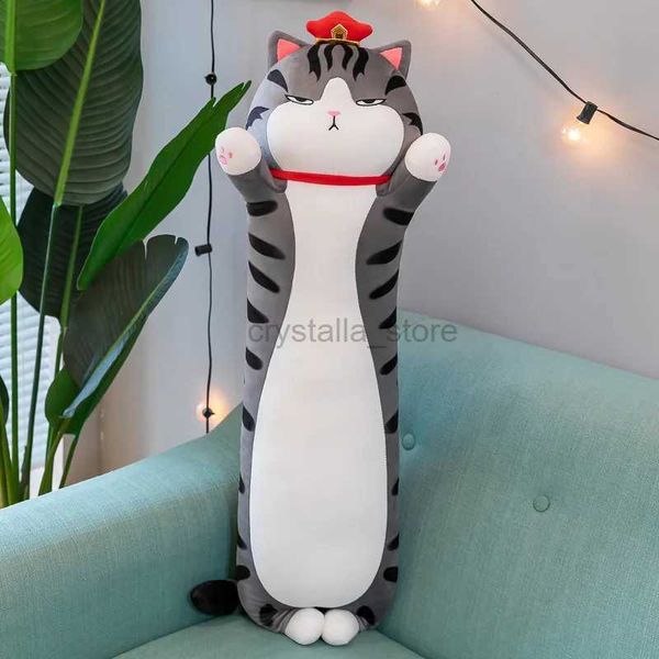 Film TV PLUSH PLUSH giocattolo da 55-135 cm morbido/carino/lussuoso/lungo il mio emperatore gatto/cuscino/bambola di cotone pranzo a base di sonno sleciali doghe decorazioni per la casa per bambini 240407