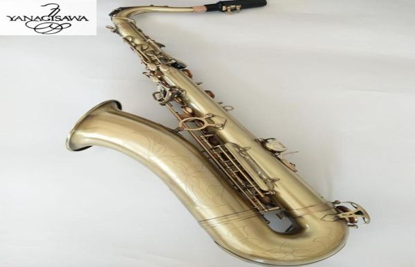 Super Performance Antique Copper Tenor Saxophone BB Музыкальный инструмент Yanagizawa T992 Профессиональный класс 3844508