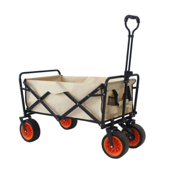 Processori Outland Outdoor Camp Trolley Picnic Piegable Camping Trolley Board Board Trailer Trolle di shopping portatile