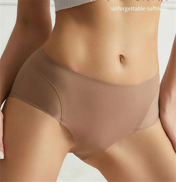 Calcinha feminina ropa interor para mujer lingeries sexy roupas íntimas verão gelo gelo seda sem costura antibacteriana One peça resumos de esportes