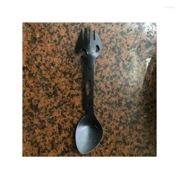 Полога устанавливает домашнюю вилку Spoon Multifunction 10 в 1 интегрированный портативный крытый кухонный резак.