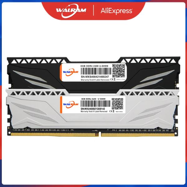 Protetores walram ddr3 ddr4 4gb 8gb 16gb 1300 1600 1866 2400 2666 3200 Memória da área