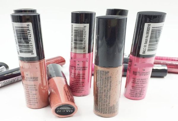 Creme de lábio fosco macio NY Lipstick Lipstick Vintage Longo During Gloss 10G 12 Cores Drop Ship5903872