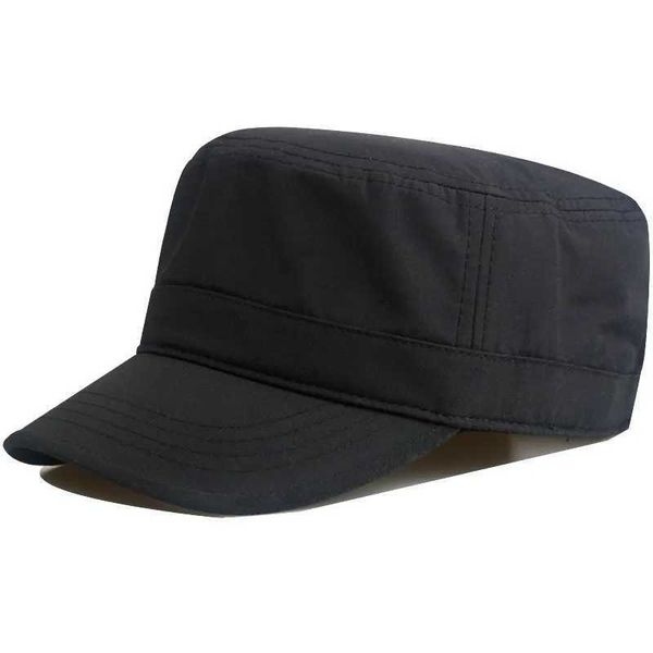 Ballkappen Großgröße Design Top-Qualität Trocken schnell Tasla Peaked Cap Army Flat Aduld Military Hüte mit großem Kopf 55-60 cm 60-64 cm Q240403