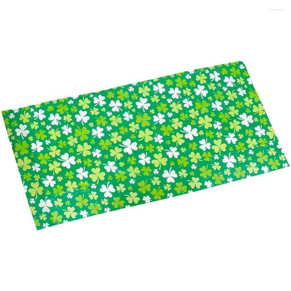 Tischtuch Irish Day Tischdecke Geschenke Pe Shamrock Props Party Gunst für St. Patricks dekorative Patricks