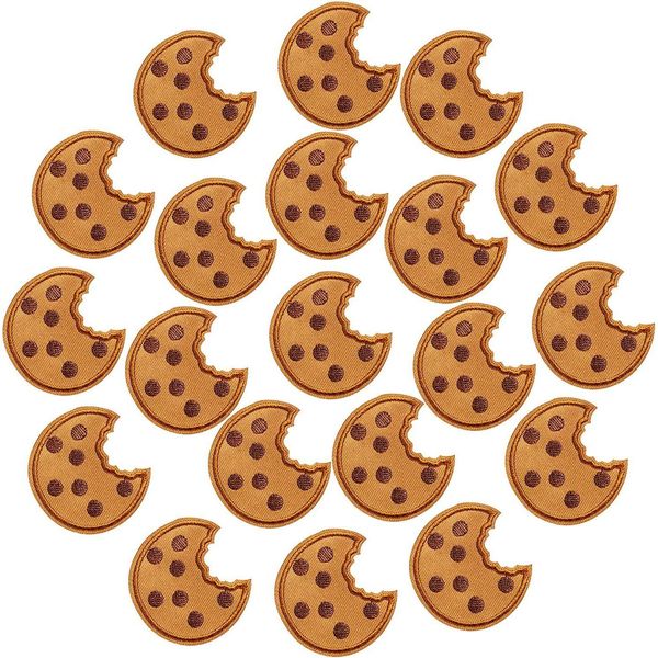 Nähen Begriffe Werkzeuge Cookie gestickt niedlichem Eisen auf ES -Aufklebern für Kleidungskleid Huthosen Schuhe DIY Craft Decoration Drop deliv dhkpa