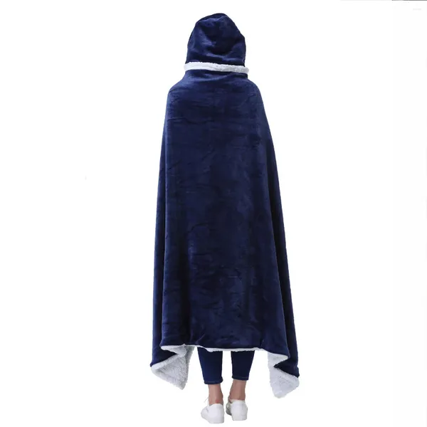 Cobertores Blanket Winter com capuz com capuz com capuz de xale macio para adultos 119 185cm