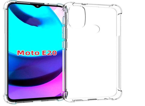 Casi trasparenti per Motorola E20 G60S Moto G50 G60 EDGE 20 Pro Case Cristallina CRIDALE TPU MOFF TPU COPERCHIO SILICO9755540