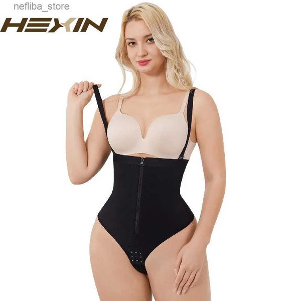 Bel karın şekillendirici hekzin yüksek belli tanga shapewear modelleme kemeri bel popo butt kaldırıcı karın kontrol gövdesi iç çamaşırı fajas colombianas l2447