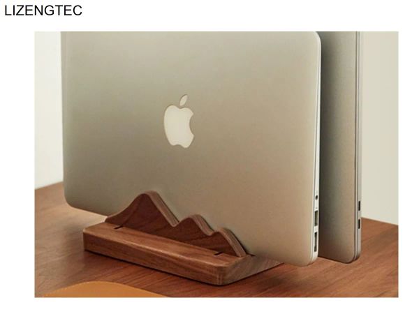 Stand Lizengtec Walnut Cherry Wood Laptop Tablet Stand Mobile New Design