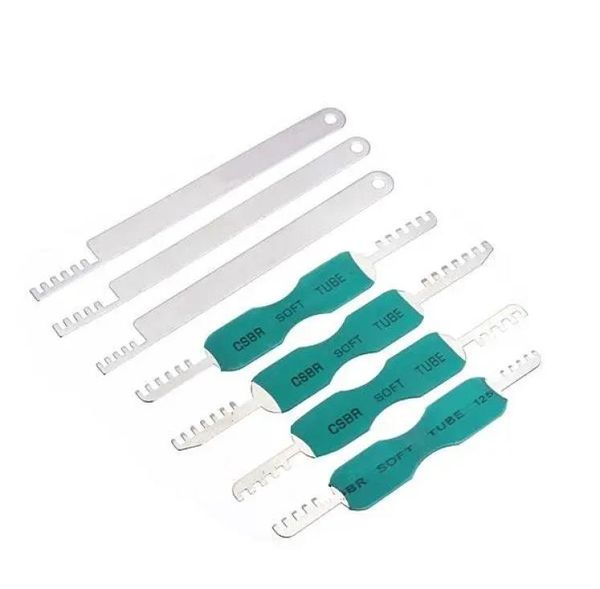 7pcs Comb Lock Pick Edelstahl -Schlosser Werkzeug für Hausschloss Picks Schlosser Supplies 7433650