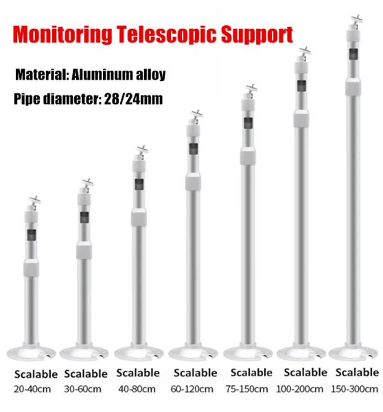 Accessori stand di proiettore, staffico del soffitto del proiettore universale per la sicurezza della sicurezza della parentela a parete CCTV stand telescopico stand